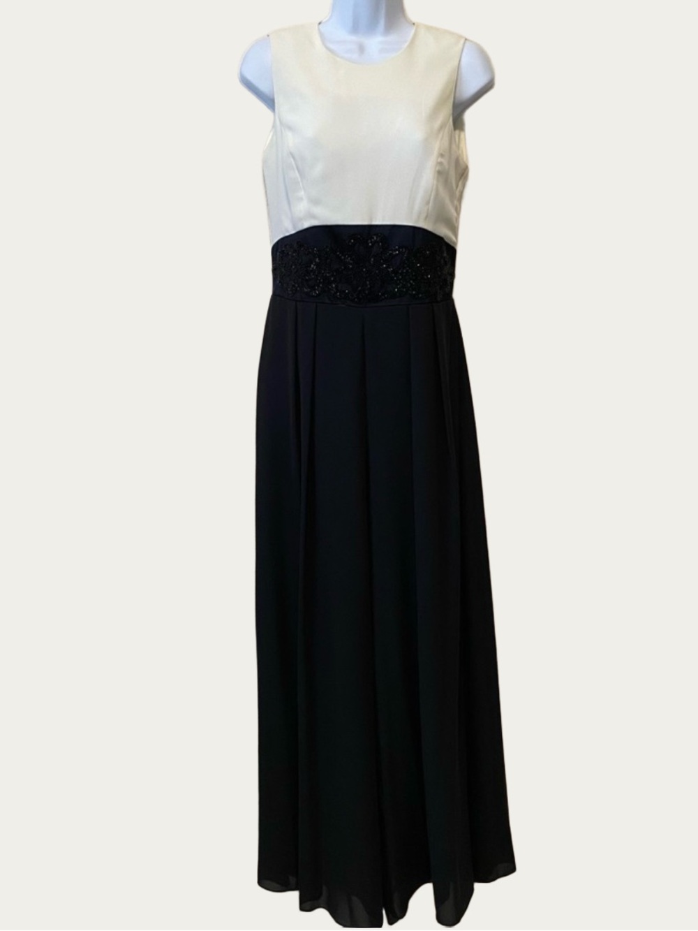 Jessica Howard VTG Polazzo Wide Leg Romper / Cocktail Jumpsuit size 12